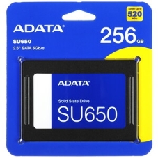 Накопитель SSD ADATA SU650, 256Gb, SATA III, 2.5