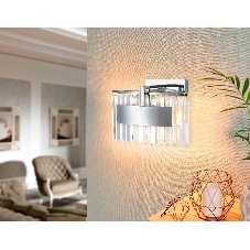 Светильник Ambrella light TR5094 CH/CL хром/прозрачный E14 max 40W 348*200*234
