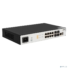 Коммутатор SNR SNR-S5210G-8TX, 8×1 Гбит/с + 4×10 Гбит/с SFP+, управляемый