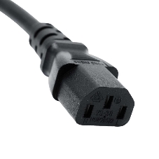 Кабель питания IEC320 C13 - IEC320 C14 0.5м сечение 3х1,5 мм