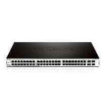 Коммутатор D-Link Managed Gigabit Switch with 48 10/100/1000Base-T + 4 SFP Ports DGS-1210-52/ME/B1A
