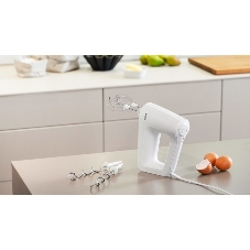 Миксер Braun  HM3000 Мощность 450Вт. Управл-е механич. 5 скоростей. Туроборежим. Венчик для взбивания. Насадка для замешивания теста.