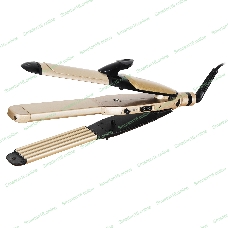 Выпрямитель Starwind SHC 7075 55Вт черный/шампань (макс.темп.:200С)