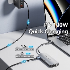 Мультифункциональный хаб Vention USB Type C 8 в 1