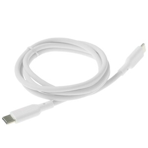 Кабель Qumo, Type С - Type C, 1м, 20В, 5А, 100 Вт, опл. PVC/пружинка у коннектора, кон. PVC, черный