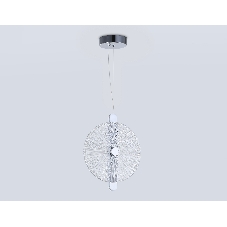 Светильник Ambrella light LH31145 СH/CL хром/прозрачный 13W 3000K 280*60*350