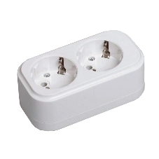 Розетка переносная разб. IEK KYP11-16-02-00-Z К02 2 места CLASSIC IEK