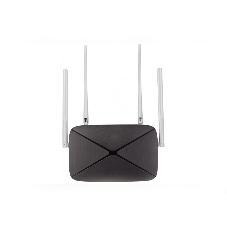 Беспроводный маршрутизатор Mercusys AC12, Dual Band, (867Мбит/с на 5 ГГц + 300Мбит/с на 2,4 ГГц)4 порта 100 Мбит/с, 4 фиксированных антенны