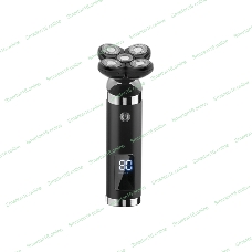 Электробритва Centek CT-2151 (черный) ротор 4D, влажное бритье, 5 плав.голов, USB, зарядка 1 час, LiIon800мAч