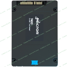 Накопитель SSD Micron 7400 PRO, 1920Gb, SSD, U.3, NVMe, PCIe 4.0 x4, 3D TLC, R/W 6500/2200MB/s, IOPs 430 000/95 000, 3500TBW, DWPD 1 (5 лет)
