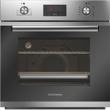 Духовой шкаф электрический Darina 1U5 BDE 112 708 X5 серебристый, встраиваемый