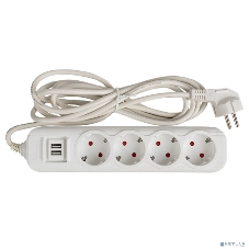 Удлинитель EKF UBA16-2USB-4-05i Удлинитель 