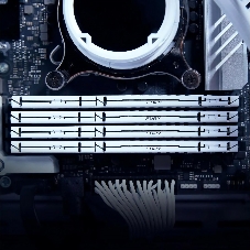 Оперативная память Kingston Fury Beast, DDR5, 16Gb (1x16GB), 5600MHz, CL40, DIMM, радиатор, белый