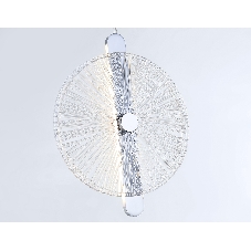 Светильник Ambrella light LH31145 СH/CL хром/прозрачный 13W 3000K 280*60*350