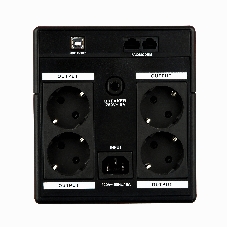 Источник бесперебойного питания ExeGate SpecialPro Smart LLB-1500.LCD.AVR.4SH.USB 1500VA/950W, LCD, AVR, 4*Schuko, USB, черный