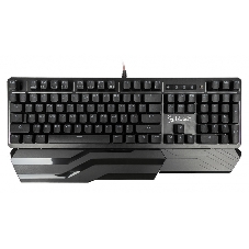 Клавиатура проводная A4 B975 механическая черный USB Gamer LED (подставка для запястий)
