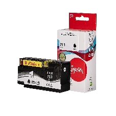 Струйный картридж Sakura CZ133A (№711 Black) для HP, черный, 73 мл.