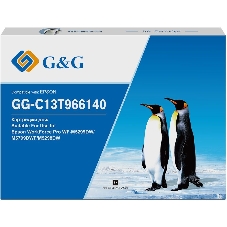 Картридж струйный G&G GG-C13T966140 черный (40000 стр., 795 мл) для Epson WorkForce Pro WF-M5299DW/M5799DWF/M5298DW