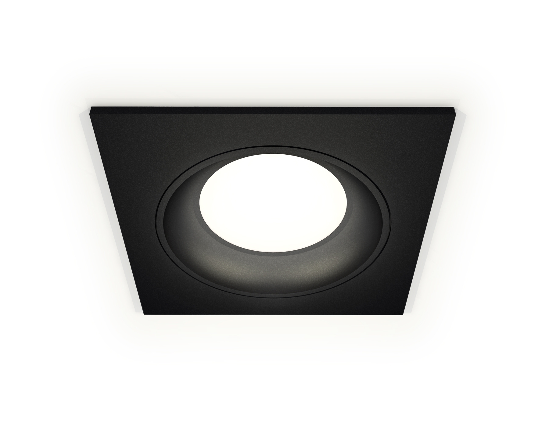 Комплект встраиваемого светильника Ambrella light XC7632060 SBK черный песок MR16 GU5.3 (C7632, N7021)