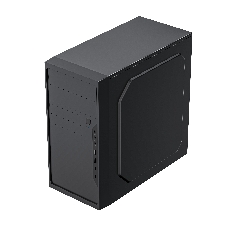 Корпус с блоком питания 500Вт Case Foxline FL-733R, mATX, 2x5.25EXT, 2x3.5EXT, 5x3.5INT, 2xUSB2.0, 2xUSB-C (19pin), HDA, w/o FAN, w/500W ATX PSU, w/1.2m EU pwr cord