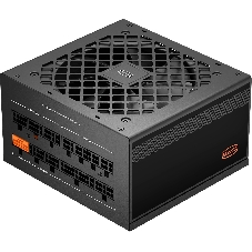 Блок питания PCCooler KN650, 650Вт, 80+ Gold, 120мм, модульный, черный