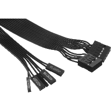 Компьютерный корпус Accord ACC-M258-01B черный без БП mATX 4x120мм 2xUSB2.0 audio