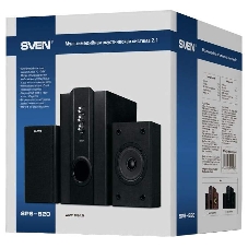 Акустическая система Sven SPS-820 2.1 черный 38Вт