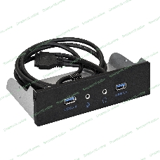 Планка USB на переднюю панель ExeGate EX289291RUS U5H-627, 5,25