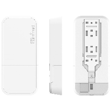Точка доступа MikroTik RBwAPG-60ad-A wAP 60G AP with Phase array 60 degree 60GHz antenna, 802.11ad wireless, 716MHz CPU, 256MB RAM, lx Gigabit LAN, PO 