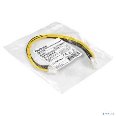 Удлинитель кабеля питания материнской платы +12V ExeGate EX-EXT-8M8F-0.3 (8pin EPS12V M/8pin EPS12V F, 0,3м)