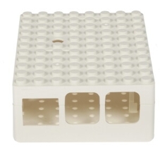 Корпус ACD RA181 белый для микрокомпьютера Raspberry Pi 3 White ABS Plastic Building Block case for Raspberry Pi 3