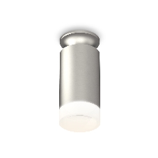 Светильник Ambrella Light XS6324081 SSL/MCH/FR серебро песок/хром матовый/белый матовый MR16 GU5.3 (N6904, C6324, N6248)