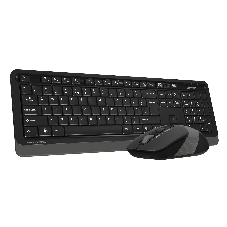 Комплект клавиатура+мышь A4Tech FStyler FG1010S беспроводной, USB, 2000 DPI, чёрный/серый