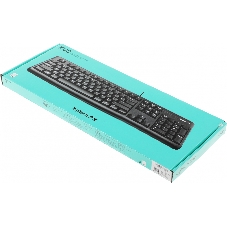 Клавиатура проводная Logitech K120 for business, USB черный (неоригинальная гравировка)