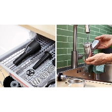 Мясорубка электрическая Bosch MFWS609W белый/черный, 2100 Вт, 3.5 кг/мин, реверс, насадки - 4