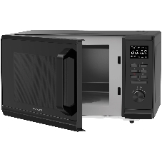 Микроволновая печь Rondell RDE-MW236 черный, 23 л, 800 Вт, переключатели - кнопки, поворотный механизм