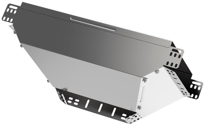 ESCA Ответвитель Т-обр. верт. вниз боковой 50х150мм | CLM50D-OVNB-050-150 | IEK