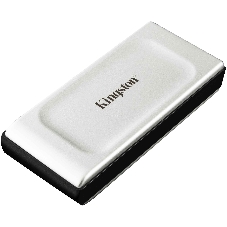 Внешний SSD Kingston XS2000, 4TB, USB 3.2 Gen 2x2 Type-C, R/W 2000/2000, серебристый