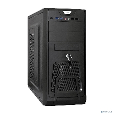 Компьютерный корпус Miditower ExeGate CP-603UB Black, ATX, (CP450W, 80мм), 2*USB+2*USB 3.0, Audio, замок блокировки кнопки питания