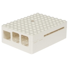 Корпус ACD RA181 белый для микрокомпьютера Raspberry Pi 3 White ABS Plastic Building Block case for Raspberry Pi 3