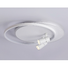 Светильник Ambrella light FL51391/1+2 WH белый 3000K-6400K 65W 560*480*120 (ПДУ РАДИО 2.4G)