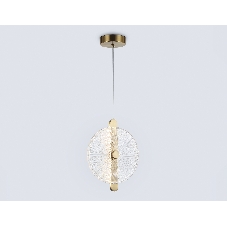 Светильник Ambrella light LH31147 BS/CL латунь/прозрачный 13W 3000K 280*60*350
