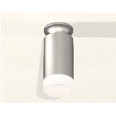 Светильник Ambrella Light XS6324081 SSL/MCH/FR серебро песок/хром матовый/белый матовый MR16 GU5.3 (N6904, C6324, N6248)