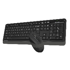 Комплект клавиатура+мышь A4Tech FStyler FG1010S беспроводной, USB, 2000 DPI, чёрный/серый