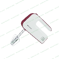 Миксер Willmark WHM-5517 (350Вт, 5 скоростей, 2 вид насадок, бордовый)