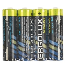 Элемент питания алкалиновый Ergolux LR6 Alkaline BP-24 (уп.24шт)
