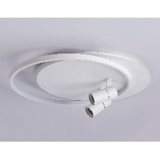 Светильник Ambrella light FL51391/1+2 WH белый 3000K-6400K 65W 560*480*120 (ПДУ РАДИО 2.4G)