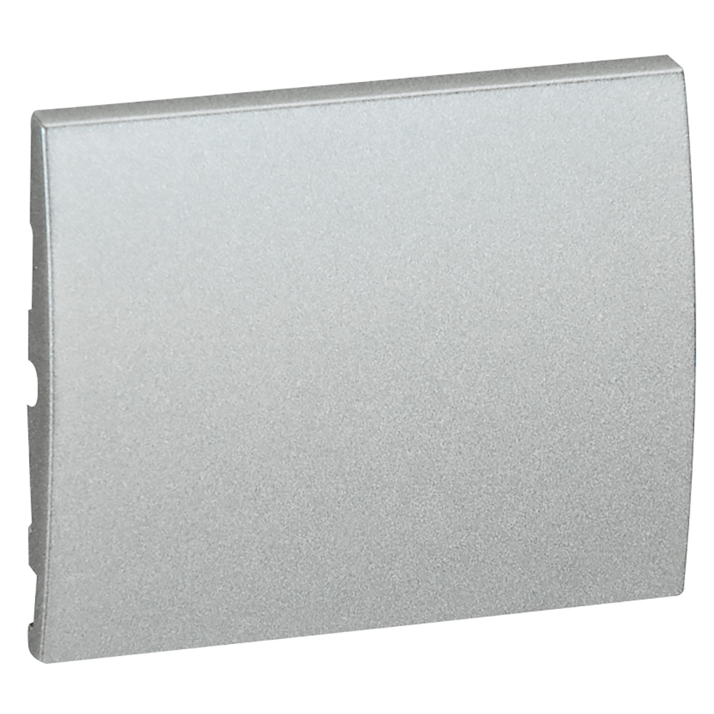 Лиц. панель д/выкл., aluminium G.Life 