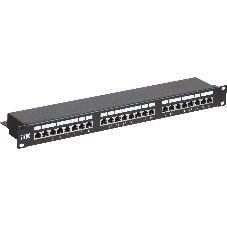 Патч-панель кат.5Е STP, 24 порта (IDC Dual) 1U патч-панель кат.5Е STP, 24 порта (IDC Dual)