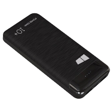 Портативный аккумулятор More choice (4620202550590) PB55-10 с кабелем 1USB 3.0A 22.5W PD - 10000mAh черный
